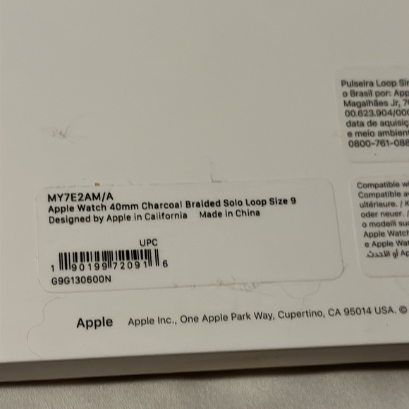 Apple Watch Band 38/40/41MM authentic Apple Watch band - Picture 7 of 13